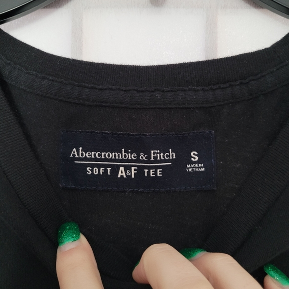 Abercrombie and Fitch Soft Sequin Christmas Tree Tshirt Size S - Picture 7 of 7